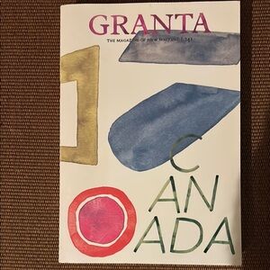 Granta Magazine Issue 141 with Green and Red Cover